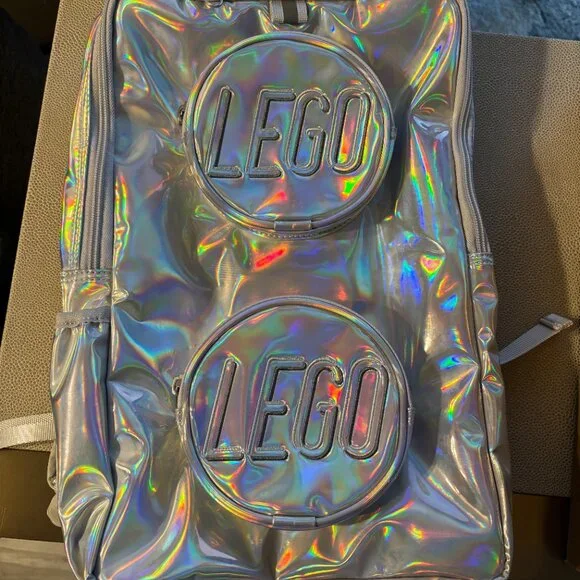 NWT LEGO Brick Backpack – Holographic - Picture 10 of 11